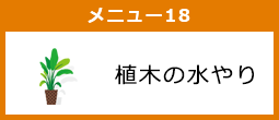 植木の水やり